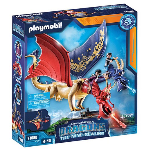 Playmobil Dragões Nove Reinos Wu & Wei & junho