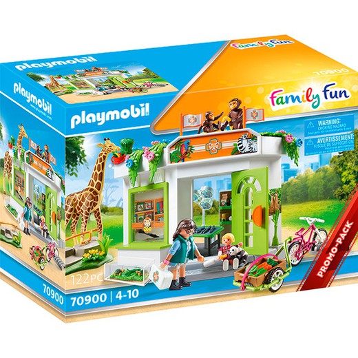 Playmobil Family Fun - Consulta Veterinária no Zoológico