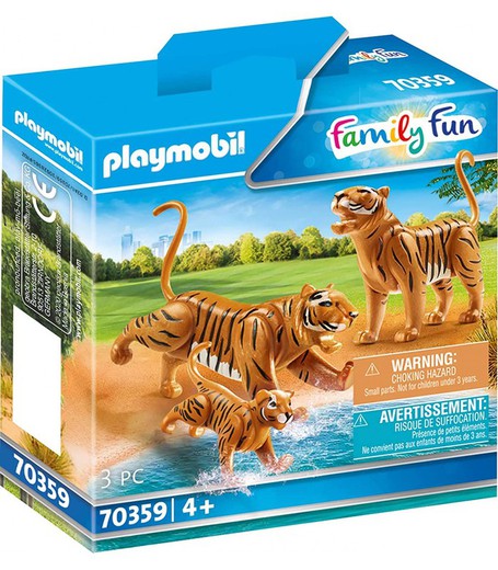 Playmobil Family Fun - Tigres avec bébé