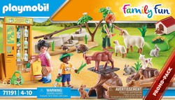 Playmobil petting best sale zoo