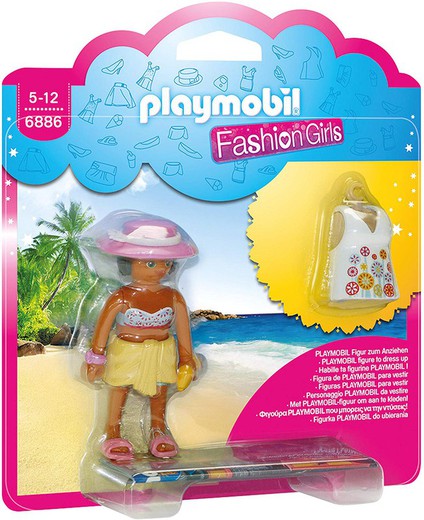 Playmobil Fashion Girls - Menina da moda na praia