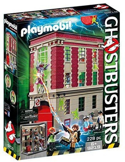 Playmobil - Ghostbusters / Siège de la caserne des pompiers