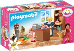 Playmobil Heidi: Lebensmittelgeschäft Familie Keller