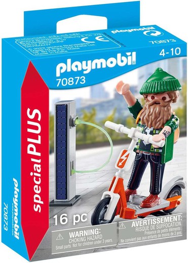 Playmobil Hipster with Special Plus Electric Scooter