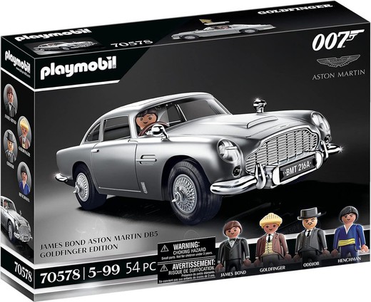Playmobil  James Bond Aston Martin DB5 - Edición Goldfinger