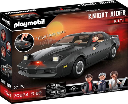 Playmobil - Cavaleiro do Cavaleiro - O Carro Fantástico