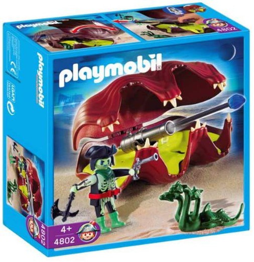 Playmobil Pirates - Concha com Canhão