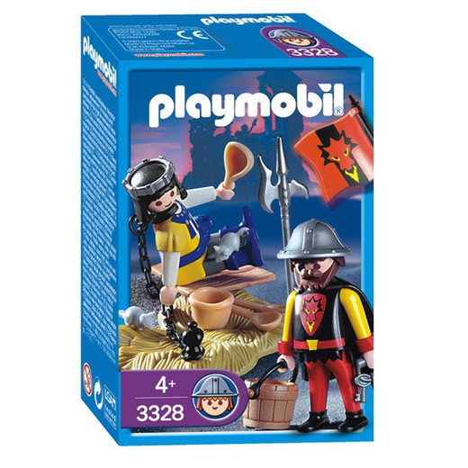 Playmobil - Gefangener Prinz und Wächter
