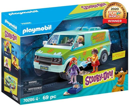 Playmobil - Скуби Ду, Таинственная машина со световыми эффектами