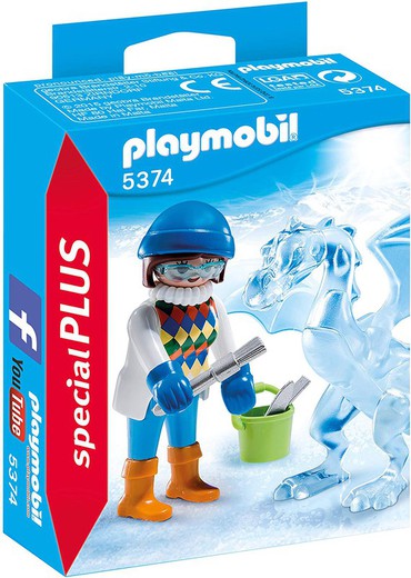 Playmobil Special Plus - Scultore del ghiaccio