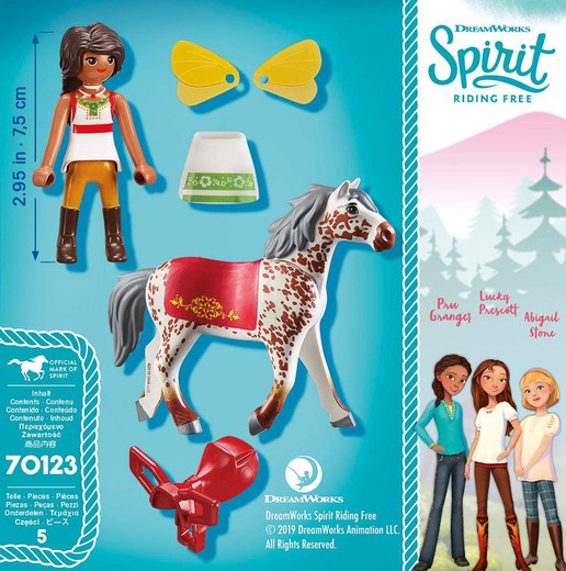 Playmobil  Spirit Riding Free – Solana con caballo