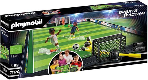 Playmobil Sports & Action - Campo de fútbol