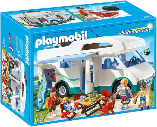 Playmobil Summer Fun - Caravane d'été