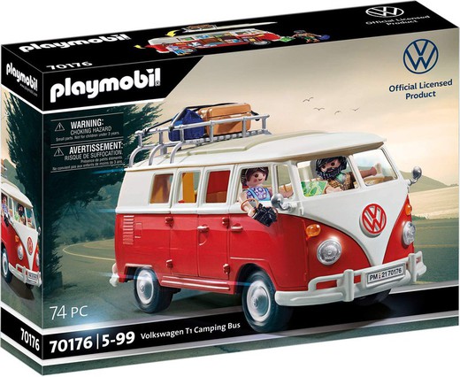 Ônibus de acampamento Playmobil Volkswagen