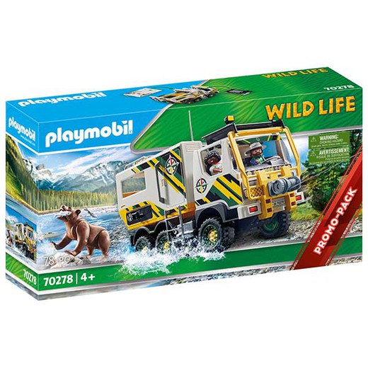 Playmobil Wild Life – Caminhão de Aventura