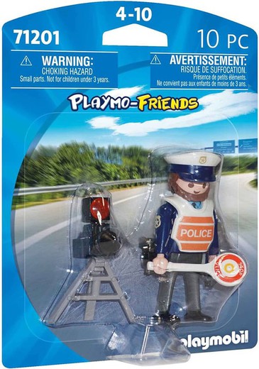 Polícia de Trânsito - Playmo Friends - Playmobil