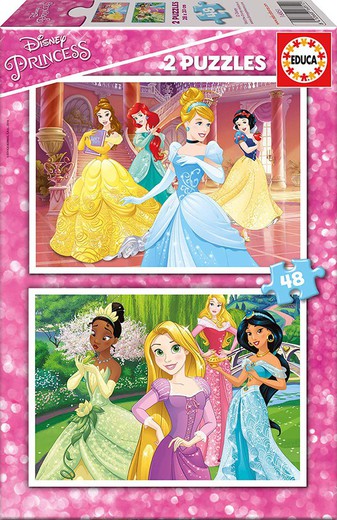 Princesas Disney – Puzzle Doble