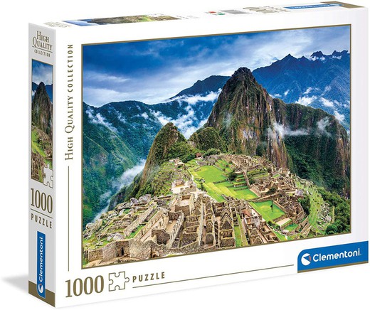 Puzzle 1000 pièces - HQC Machu Picchu - Clementoni