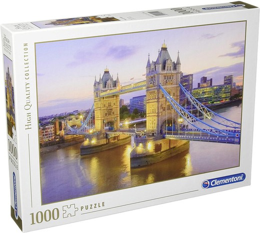 Puzzle 1000 pezzi, Tower Brudge - Clementoni