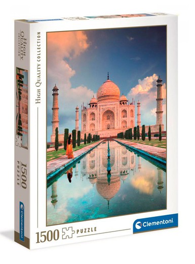 Puzzle 1500 pièces - Taj Mahal - Clementoni