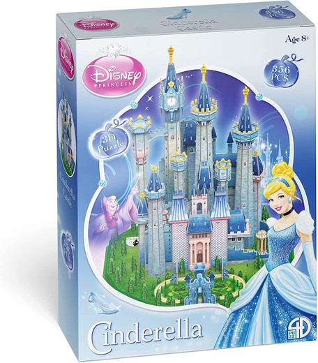 Puzzle 3D Disney - Castello di Cenerentola - Principesse Disney