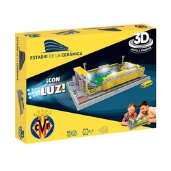 Puzzle 3D – Estadio de la Cerámica (Villareal CF) con Luz