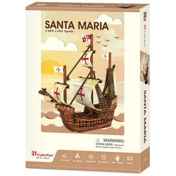 Puzzle 3D Santa Maria - 93 Piezas