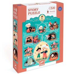 Puzzle Cuentos Pinocho 54 Pzs - Djeco