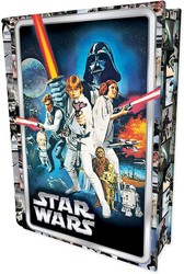 Puzzle libro lenticolare - Poster per cartelloni pubblicitari di Star Wars - 3D - 300 pezzi