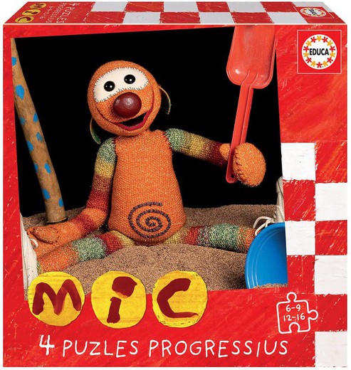 Progressive Puzzles Mic 6-9-12-16 - Educa