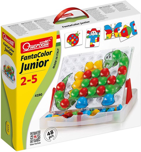 Quercetti Fanta Color Junior - mosaïque de carreaux