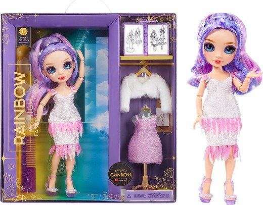 Rainbow High Fantastic Fashion - Violet Doll