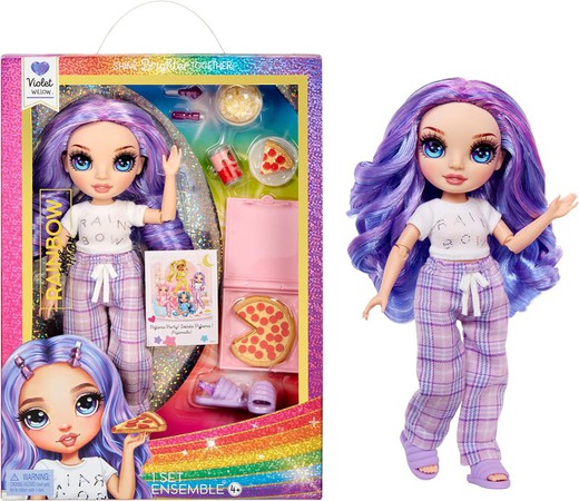 Rainbow Junior High Sleepover Violet Doll