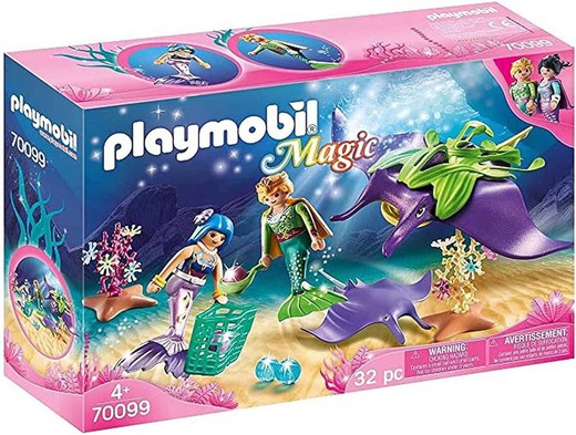 Collezionisti di perle con Manta Ray - Playmobil Magic