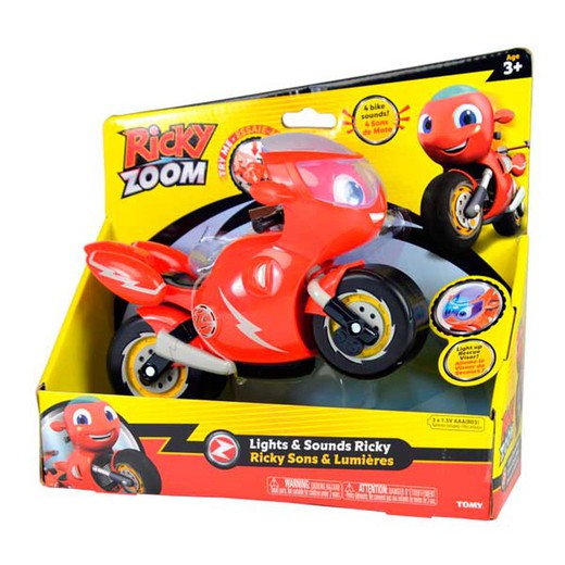 Motocicleta eletrônica Ricky Zoom - Bizak