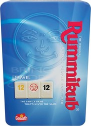 Boîte en métal de voyage Rummikub