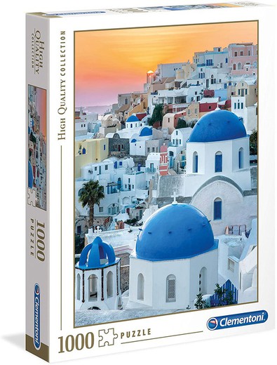 Santorini - 1000 peças - Coleção de alta qualidade