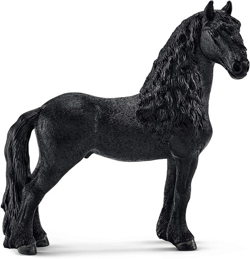 Schleich - Лошадь Фигура Северная Америка Фризский Жеребец