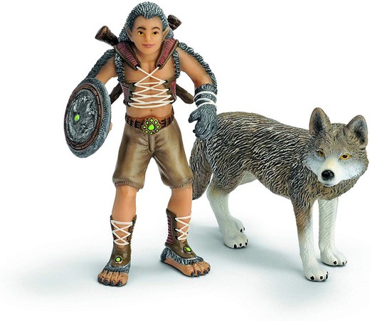Schleich - Figura miniatura Gregis + (Wolf)