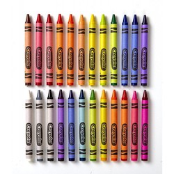 Boîte de 24 maxi crayons de cire 'Crayola - Mini Kids' - La Fourmi creative