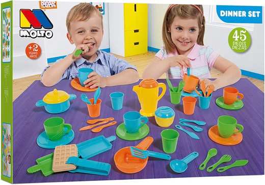 Set Of 45 Accessories - For Toy Kitchen