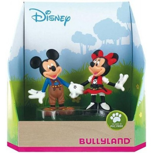 Set Disney 2 Figurines - Micky/Minnie