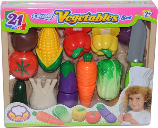 Schneidbares Gemüse-Set