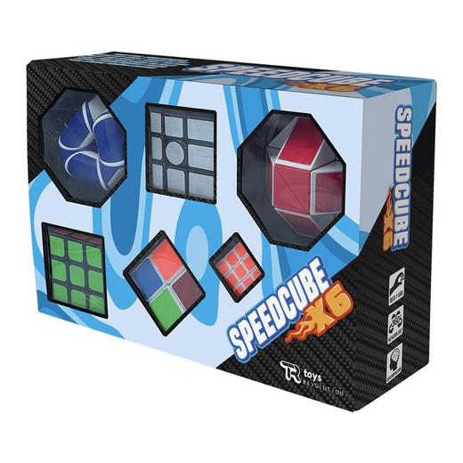SpeedCube Pack 6 quebra-cabeças - Revolução Clássica