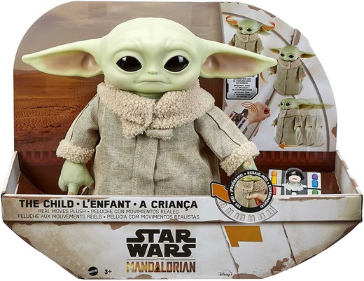 Star Wars - The Mandalorian Baby Yoda - The Child With Movements