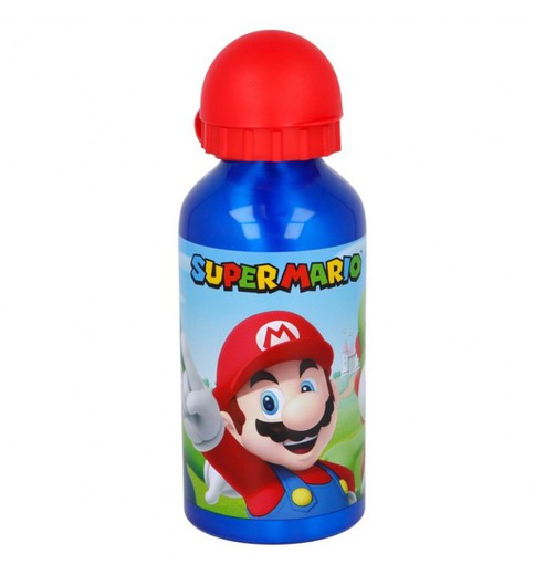 Super Mario Small Aluminum Bottle - 400 ml