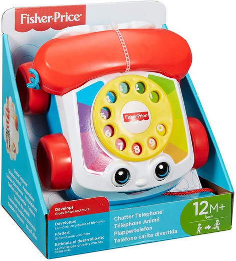 Telefone com cara engraçada - Fisher Price