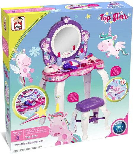 Top Star Dressing Table - Lilac