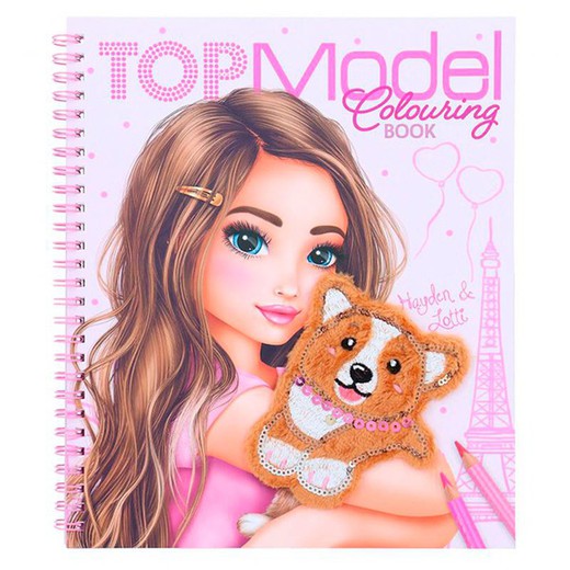 Top Model - Corgi Coloring Book