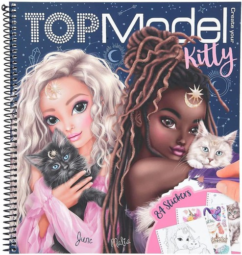 Top Model - Coloring Book - Moonlight